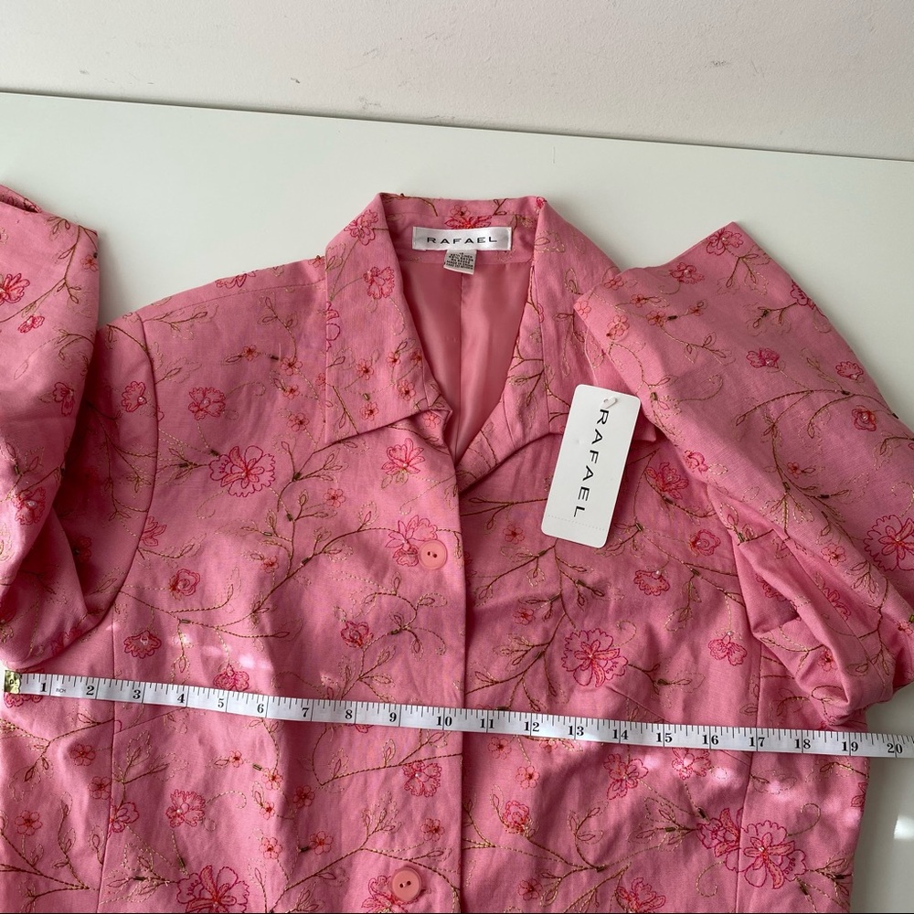 (Size 10) Rafaella Embroidered Linen - Picture 9 of 13